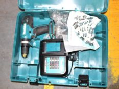 Makita Drill DHP Including charger but no battery