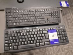 8 Assorted Wireless Keyboards