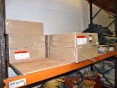 Contents of shelf, including; Tarpaulin, Sanitas Suspended Ceiling Panels & Sternbuild