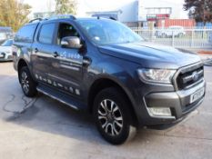Ford Ranger Wildtrak 3.2 TDCi 200 Auto double cab pick-up, registration MT19 NYY, first registered