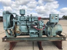 126Kva  Rolls Royce Generator  Ex Standby