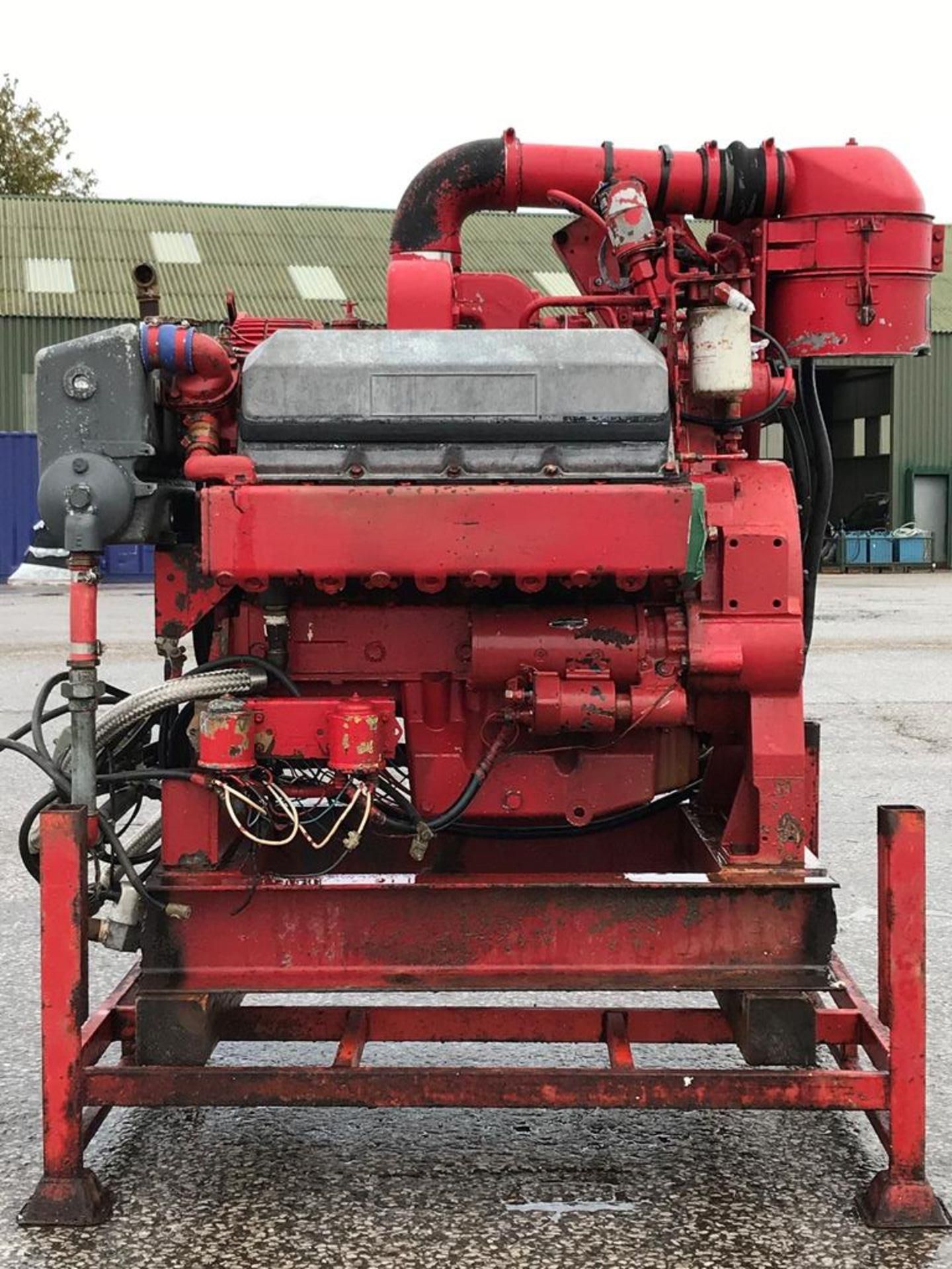 Cummins 8V504 Marine Diesel Engine Ex standby - Image 2 of 4