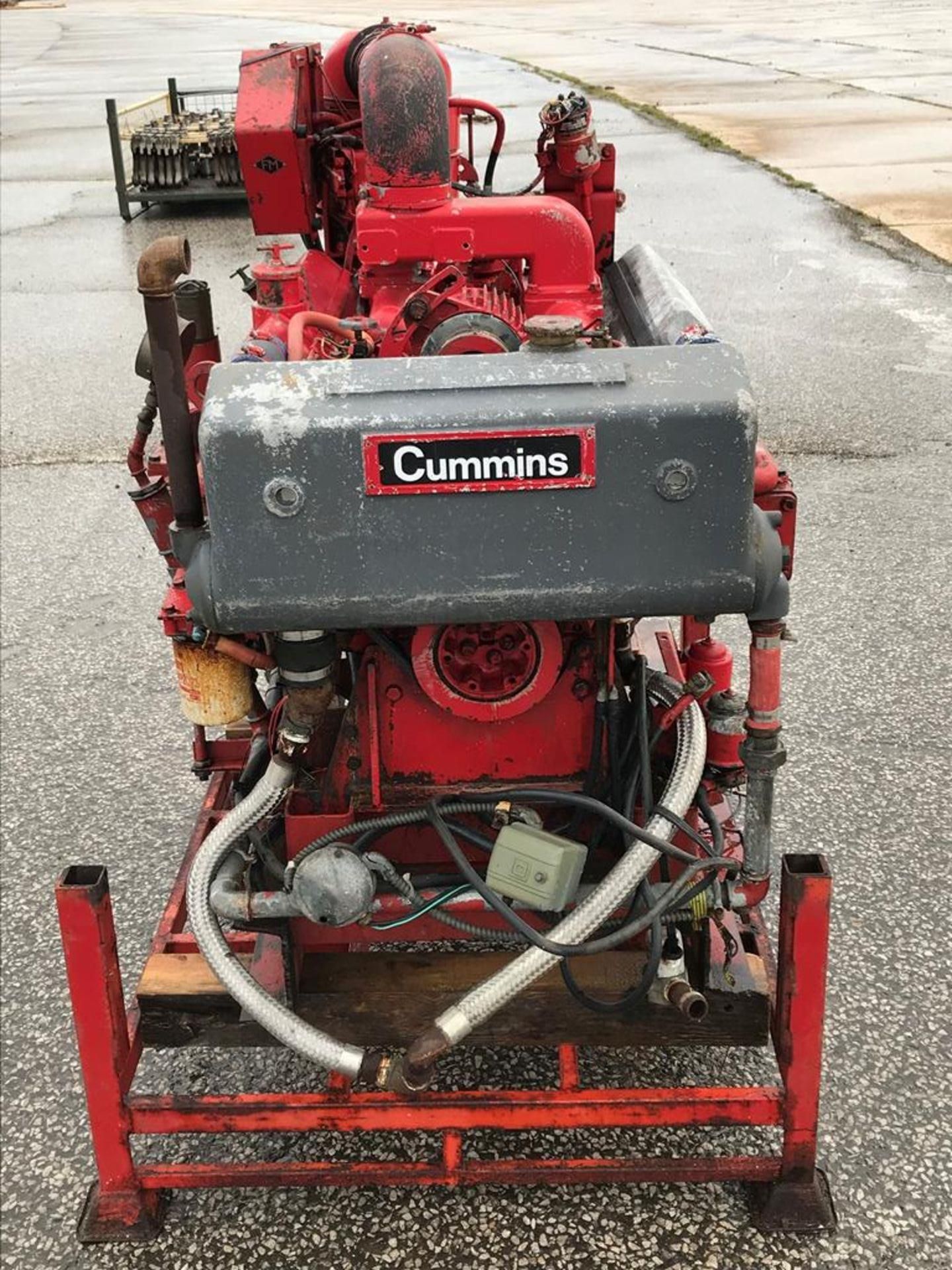 Cummins 8V504 Marine Diesel Engine Ex standby - Image 3 of 4