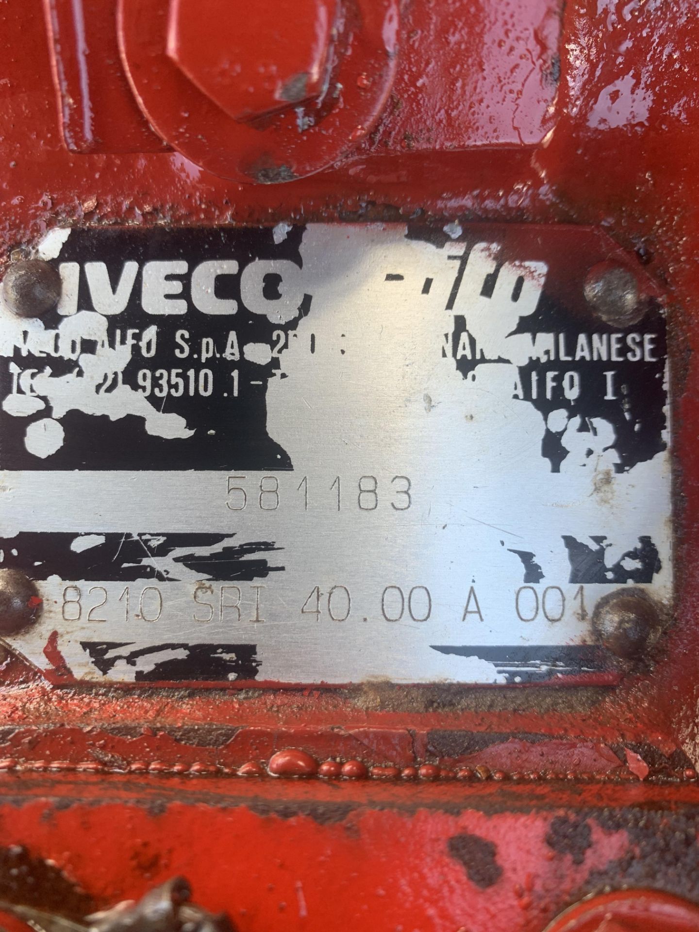 Iveco 8210SRI40 Diesel Water Pump - Image 5 of 7