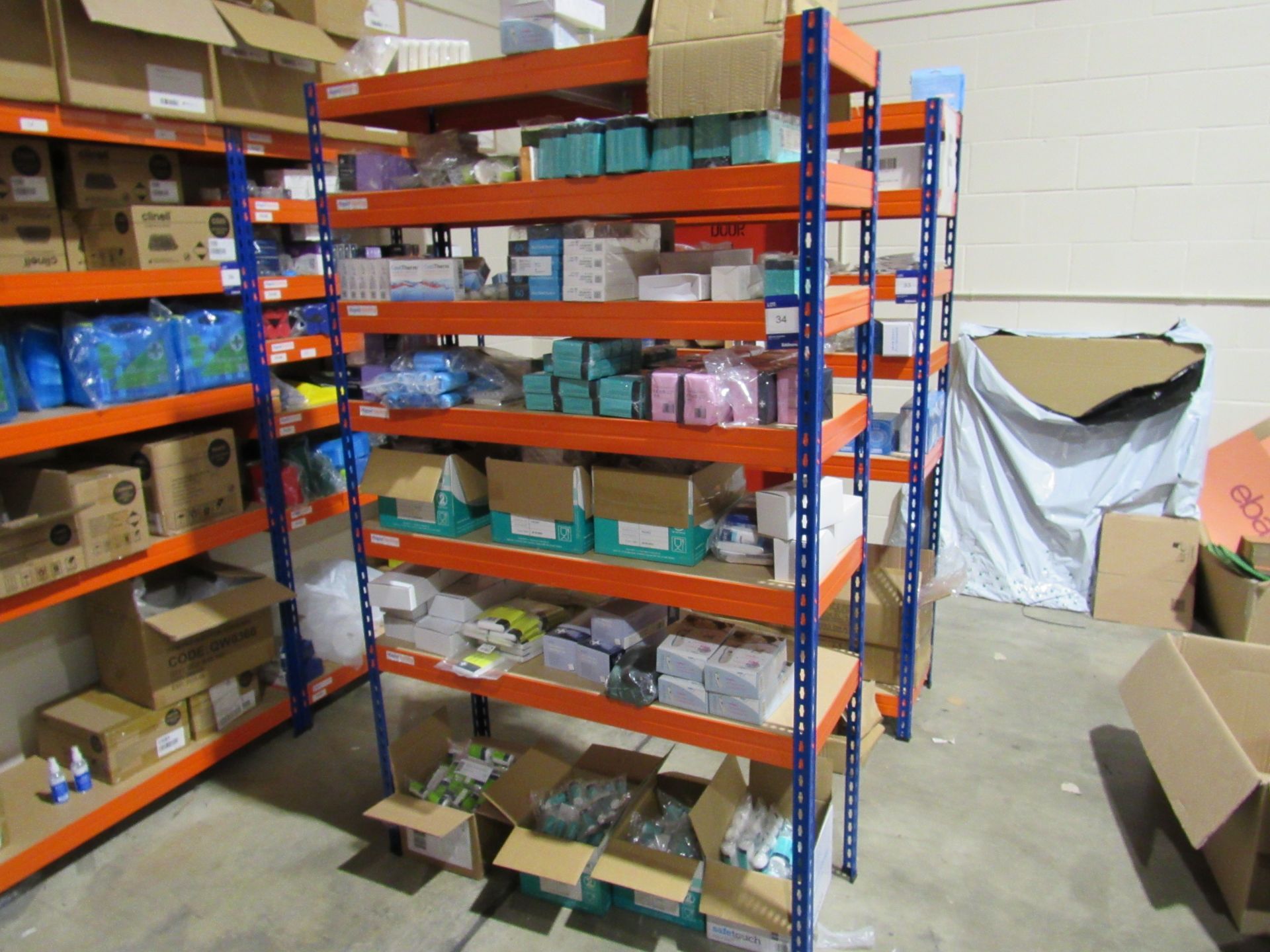 6-tier Boltless Storage Racking