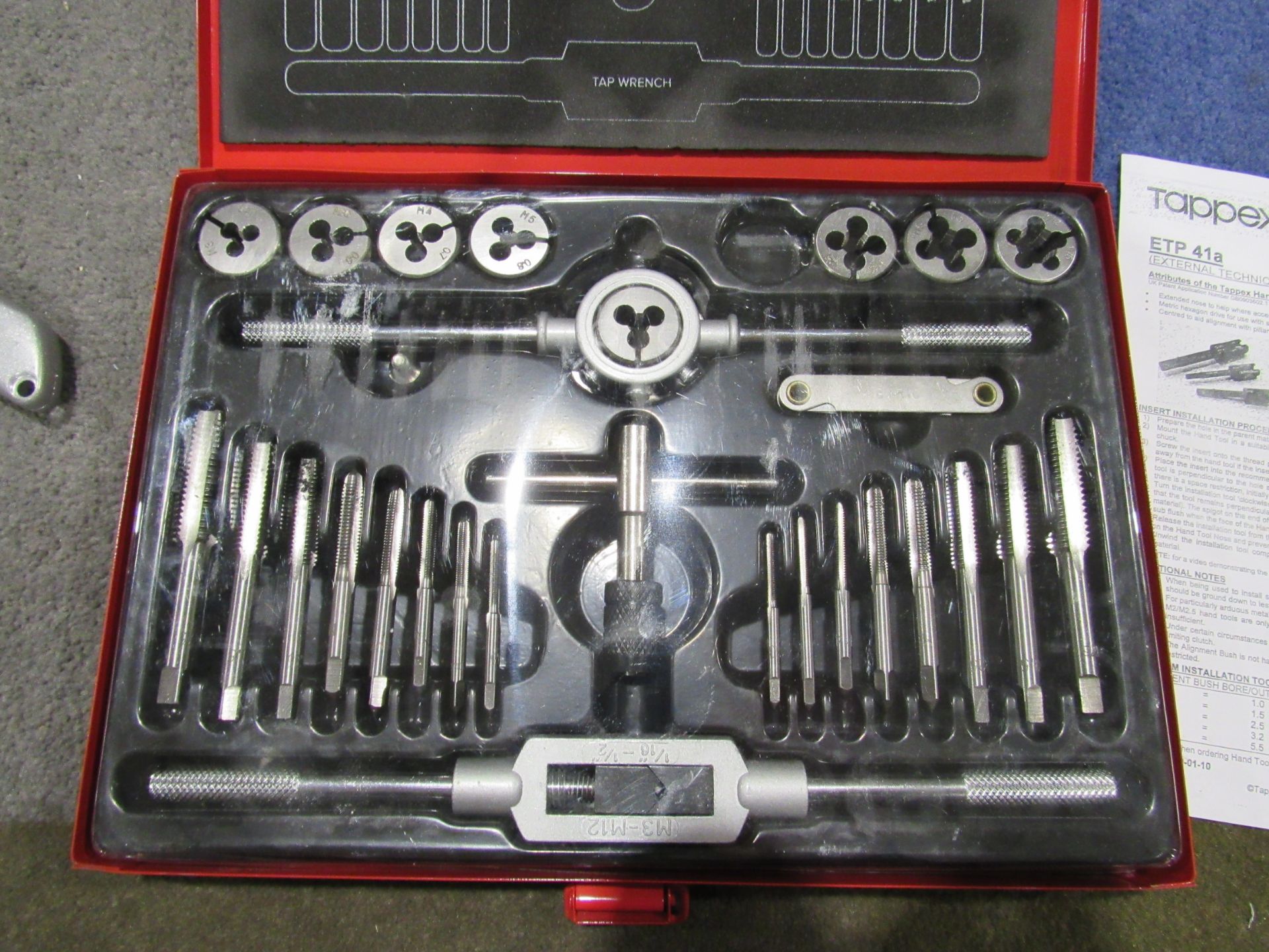 Sealey AK3028 Tap and die set - Image 2 of 3