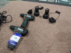 2 Bosch Easy Drill 1200 Drivers, 12v with charger