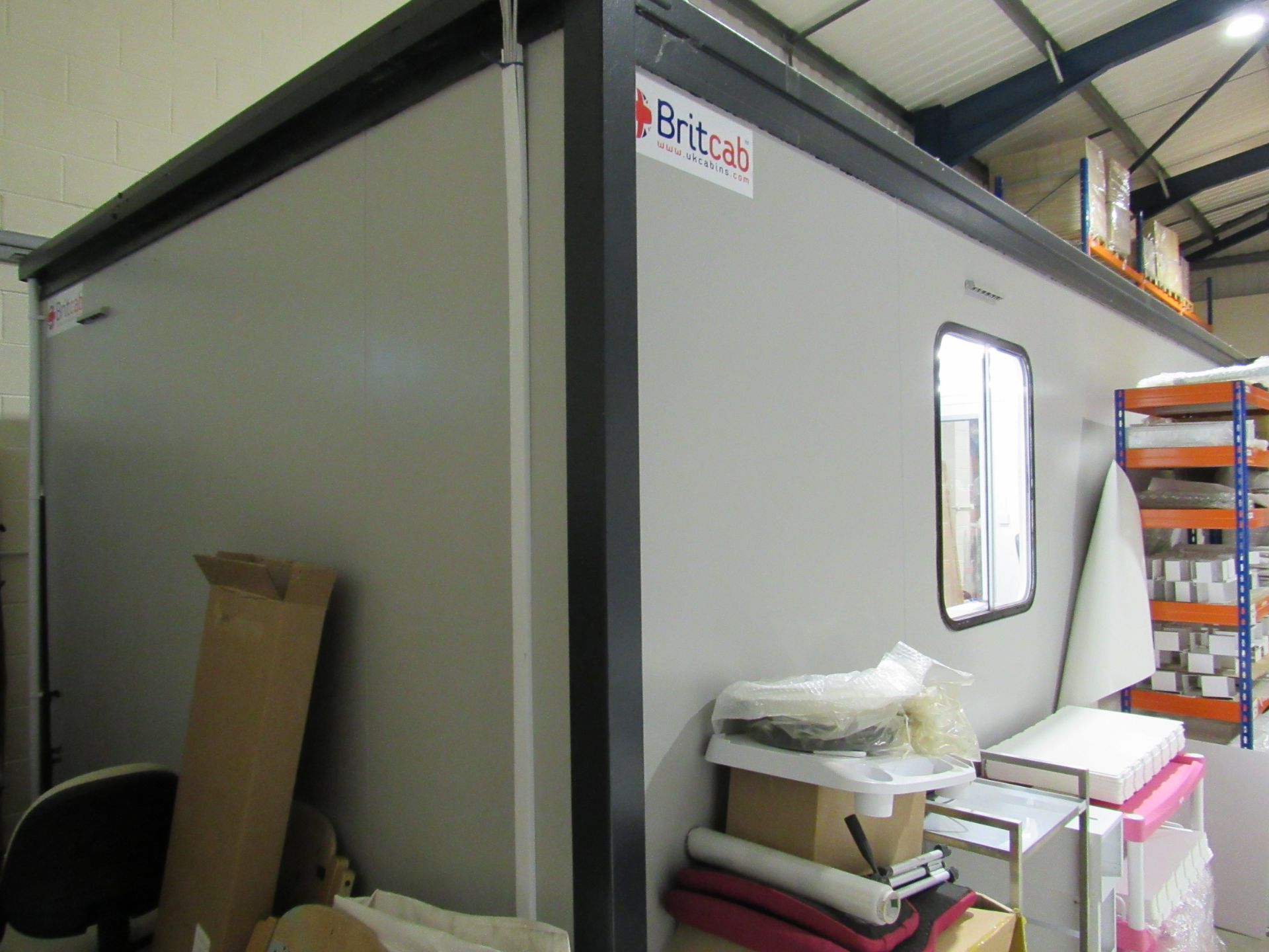 Britcab Portcabin Office, internal approx. 7.5m x - Image 9 of 15