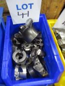 Indexable carbide milling cutters
