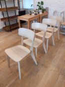 Four Plywood Chairs