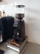 Eureka Zenith Coffee Grinder with Stainless Steel Coffee Drawer