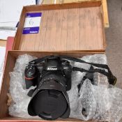 Nikon D500 Digital SLR Camera, with Sigma 10-20mm 1:3.5 DC HSM lens, and Nikon MH-25 Battery