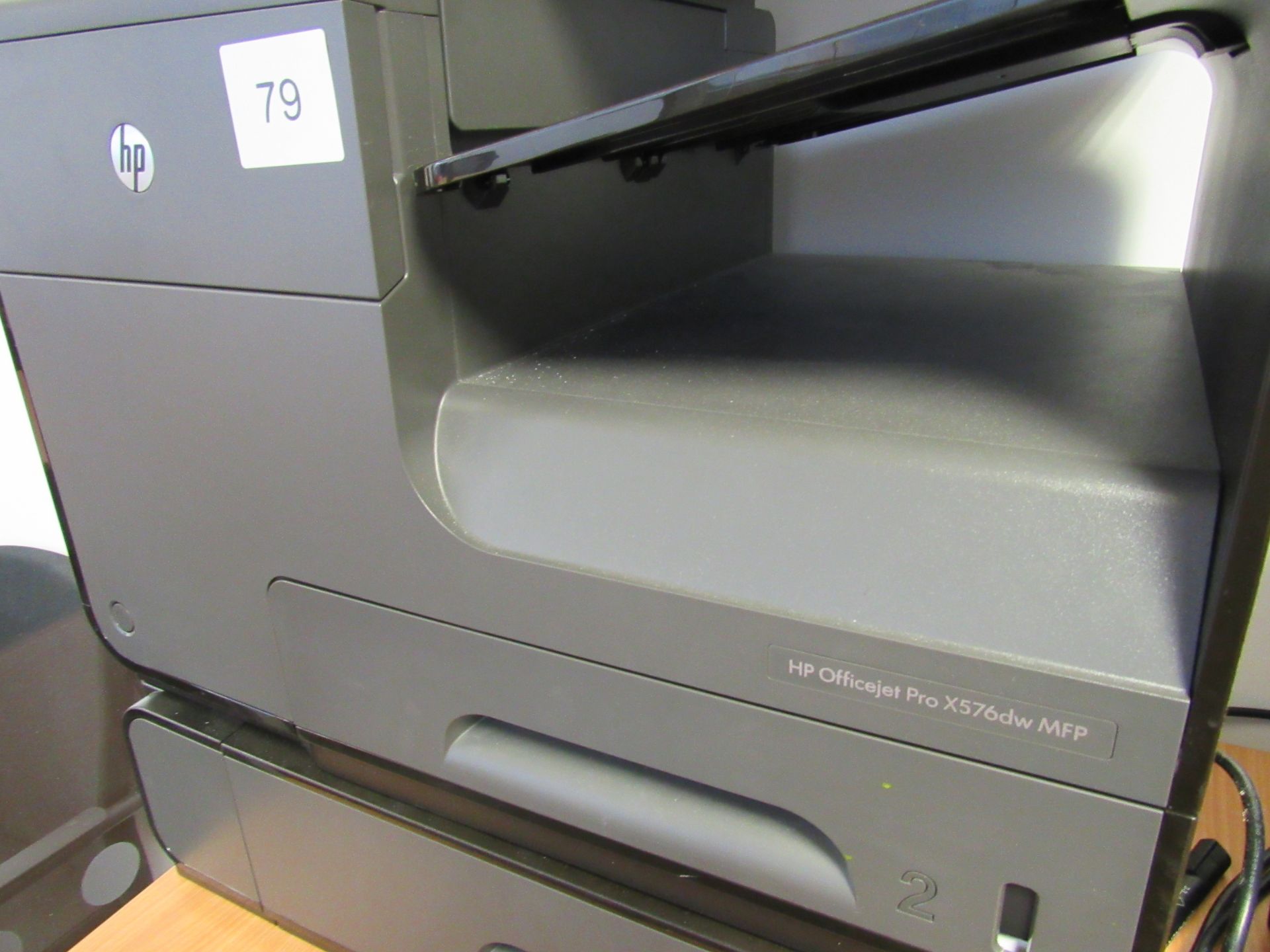 HP Officejet Pro x 576dw MFP Laser Printer/Copier – (Located in York) - Image 3 of 3
