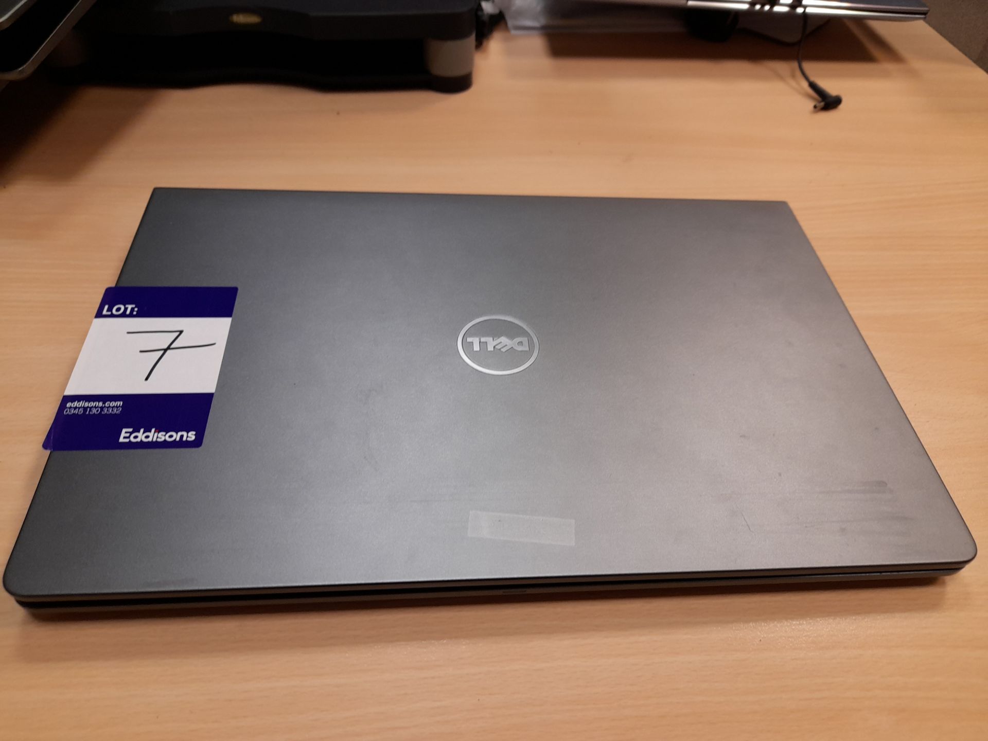 Dell Vostro P62F laptop, with Intel Core i5 7th Gen, Serial Number: 8T7C142, Year: 2018 Damage to