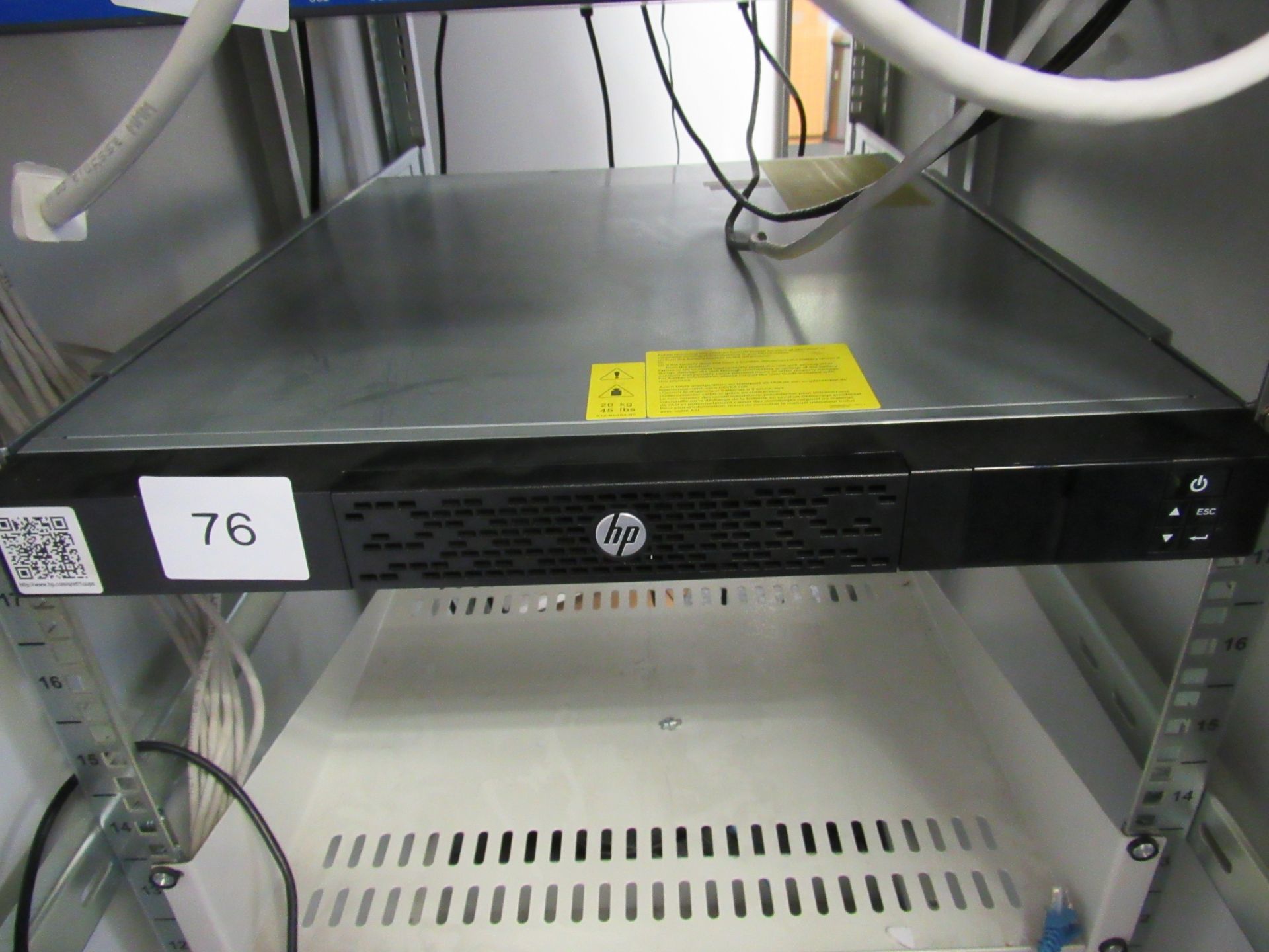 HP R1500 G4 INI UPS Rackmounted Uninterrupted Power Supply – (Located in York)