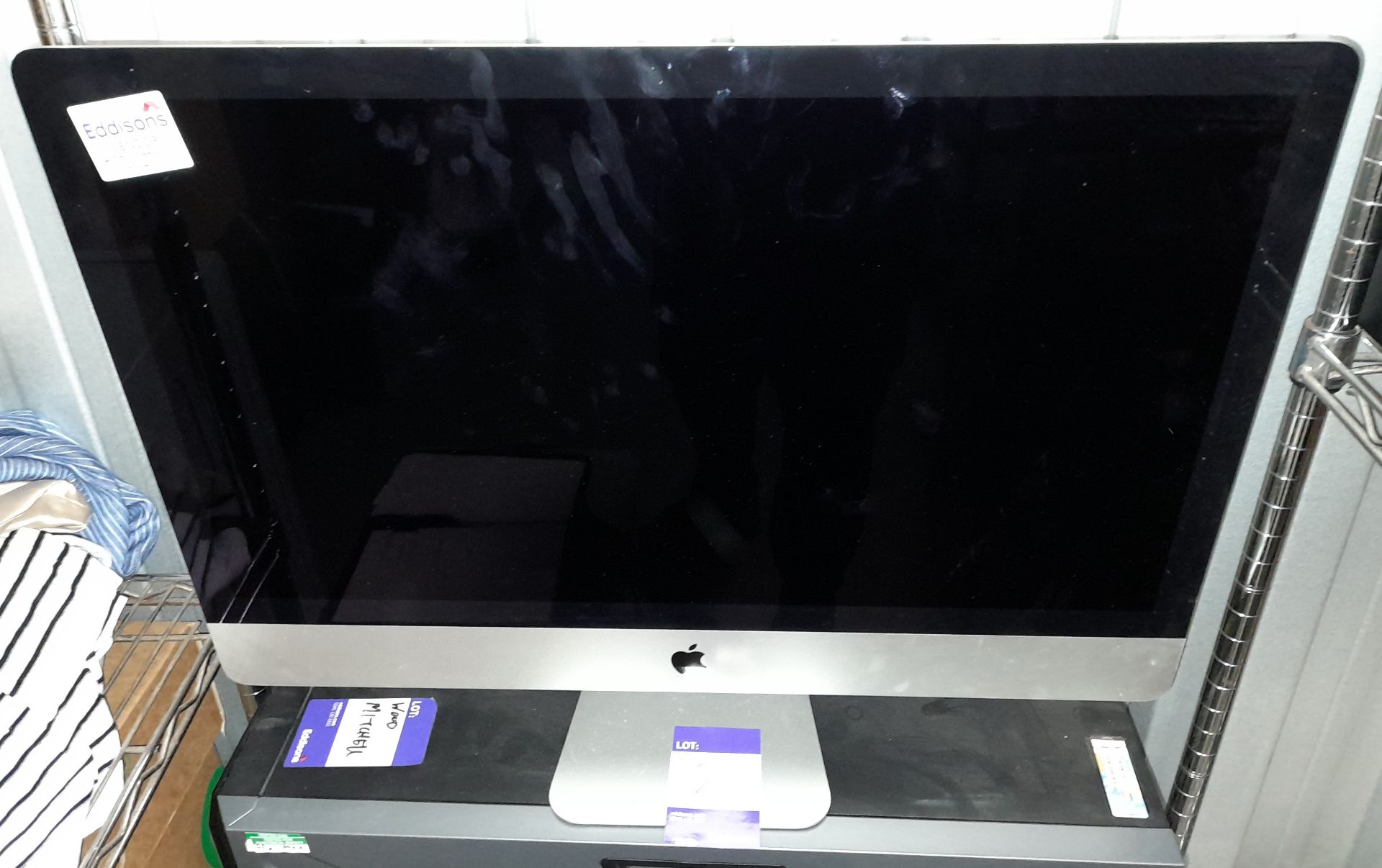 Apple iMac (27-inch, Late 2013), Model A1419, EMC No: 2639, Serial Number C02MR31GF8J4