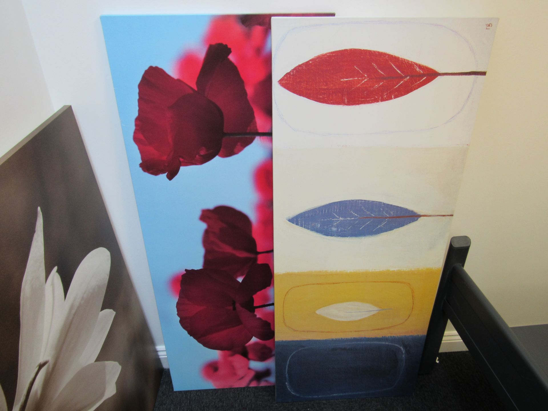 4 Large Canvas Art Prints (Ikea) – (Located in York) - Image 2 of 10