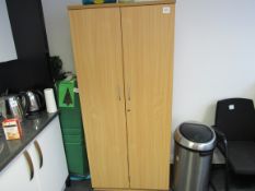 Double Door Office Cupboard and Contents – (Located in York)