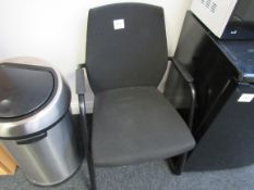 2 Upholstered Meeting Chairs – (Located in York)