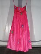 14x La Princesse long bright pink bridesmaid