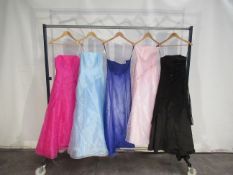 20x assorted deisgner bridesmaid/ prom gowns in size 6 & 8