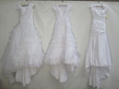 3x wedding dresses
