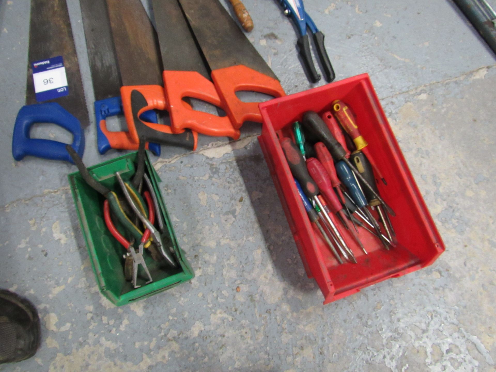 Quantity of Various Tools and Saws - Image 3 of 3