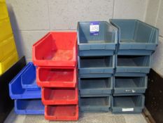 15 Plastic Parts Bins