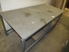 Heavy Duty Steel Work Bench