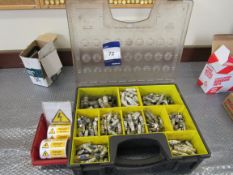 Plastic Case with quantity of various fuses