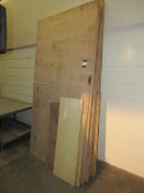 Quantity of Various Marine Plywood, assorted sizes