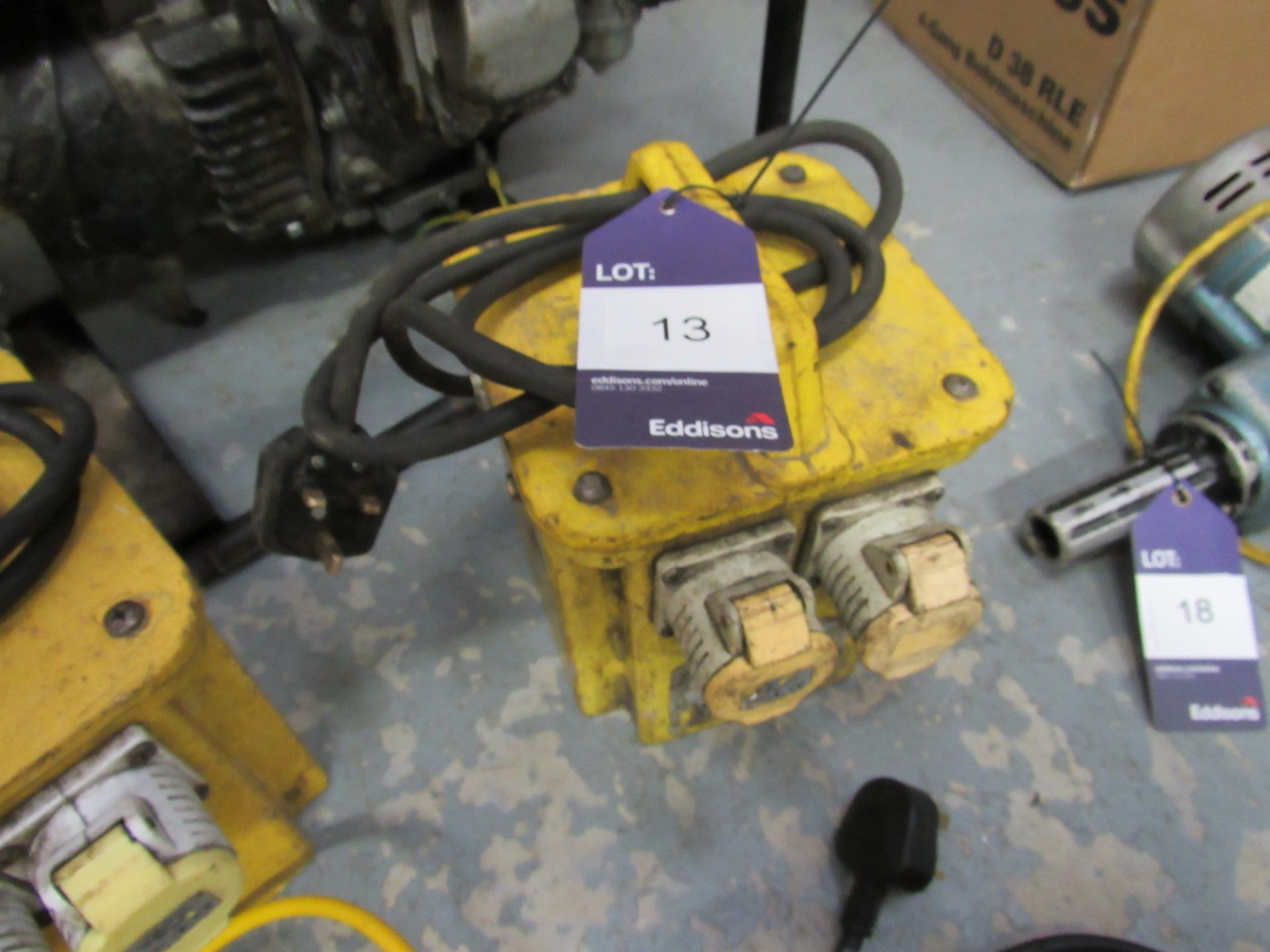 110v Twin output tool transformer - Image 2 of 2