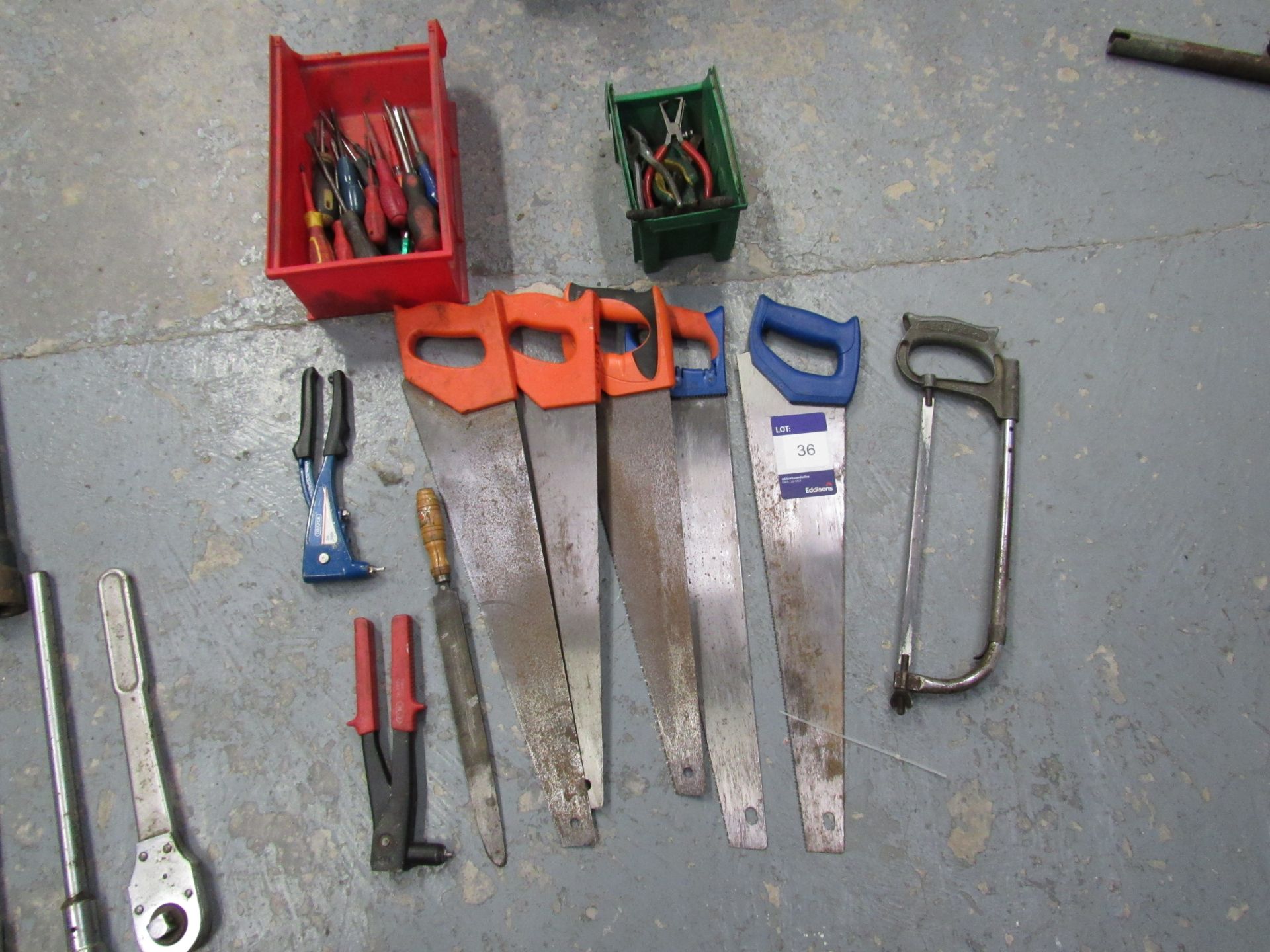 Quantity of Various Tools and Saws - Image 2 of 3