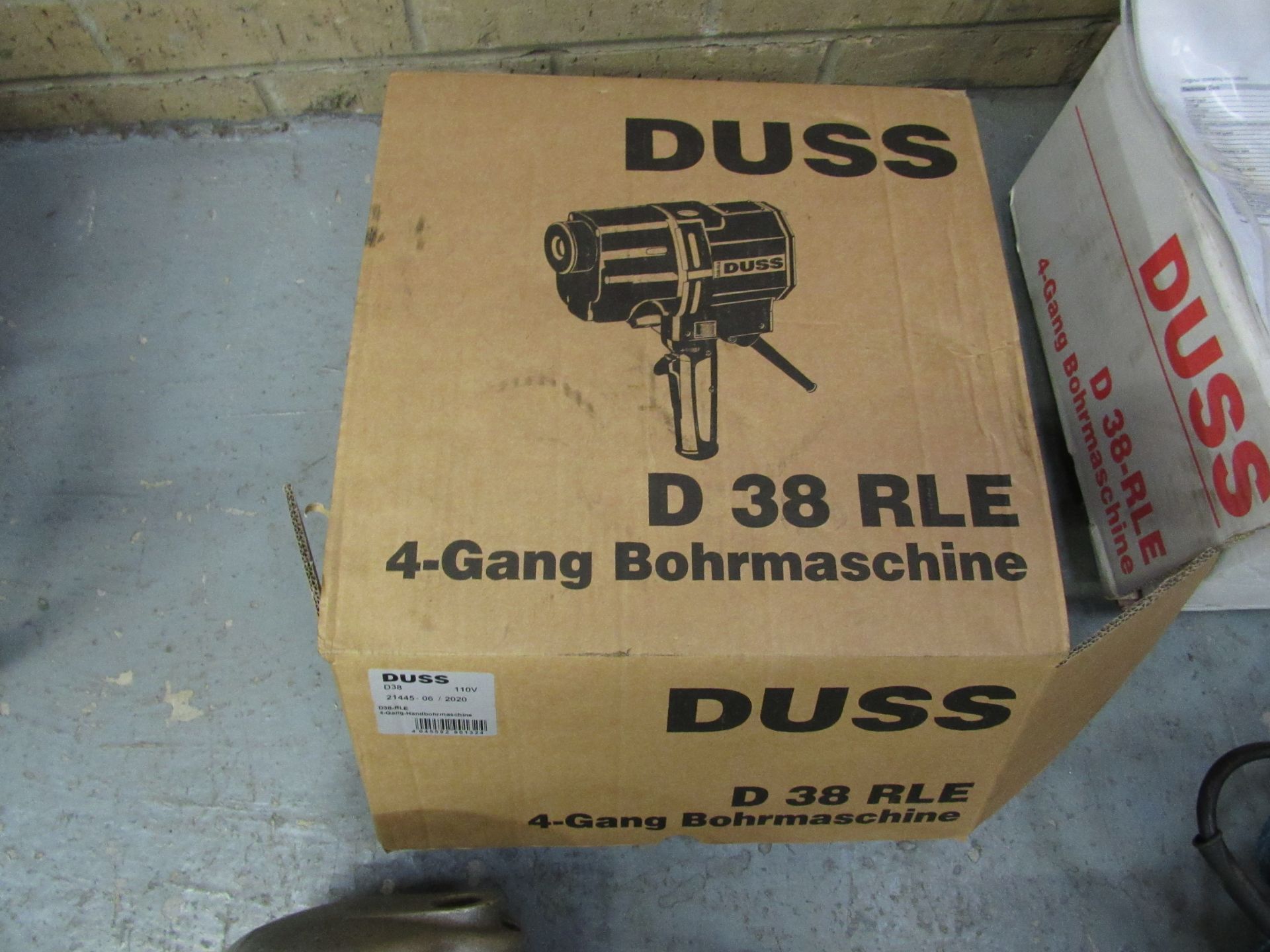 Duss D38 RLE 4-Gang BohrMachine Drilling/Winding Machine, 4 speed, Wide speed range due to 4-speed - Image 3 of 5