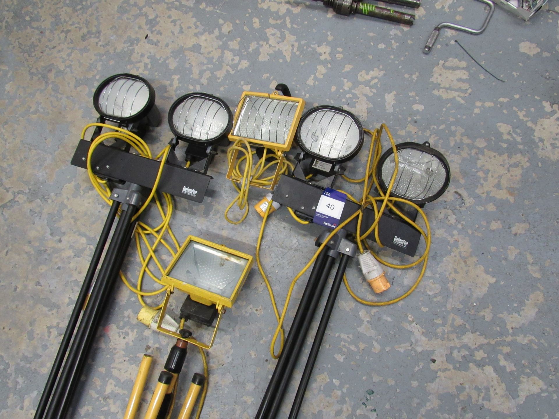 4 Various Site Lights, 110v - Image 3 of 3