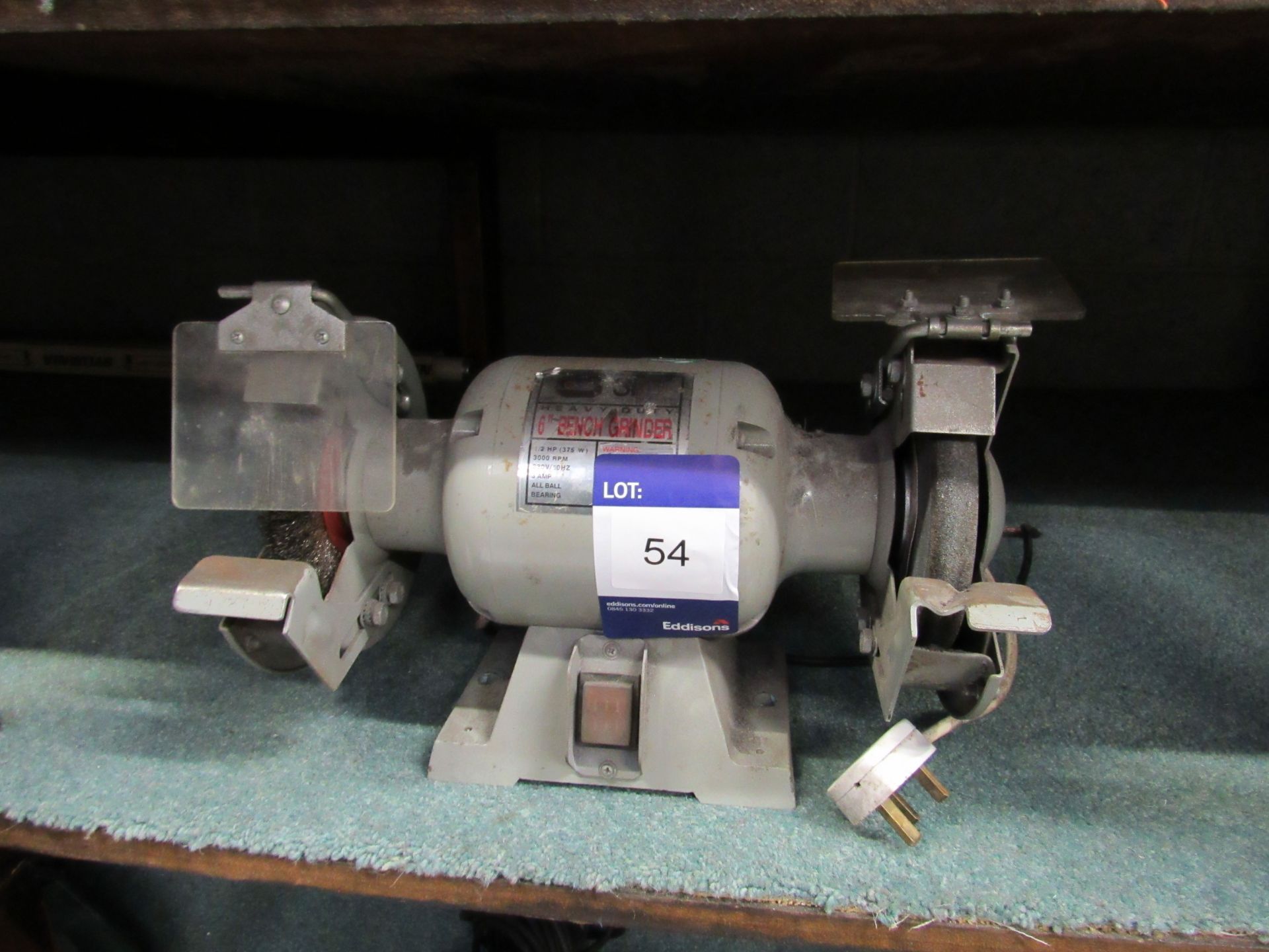 SIP 6” Twin Wheel Bench Grinder - Image 3 of 3