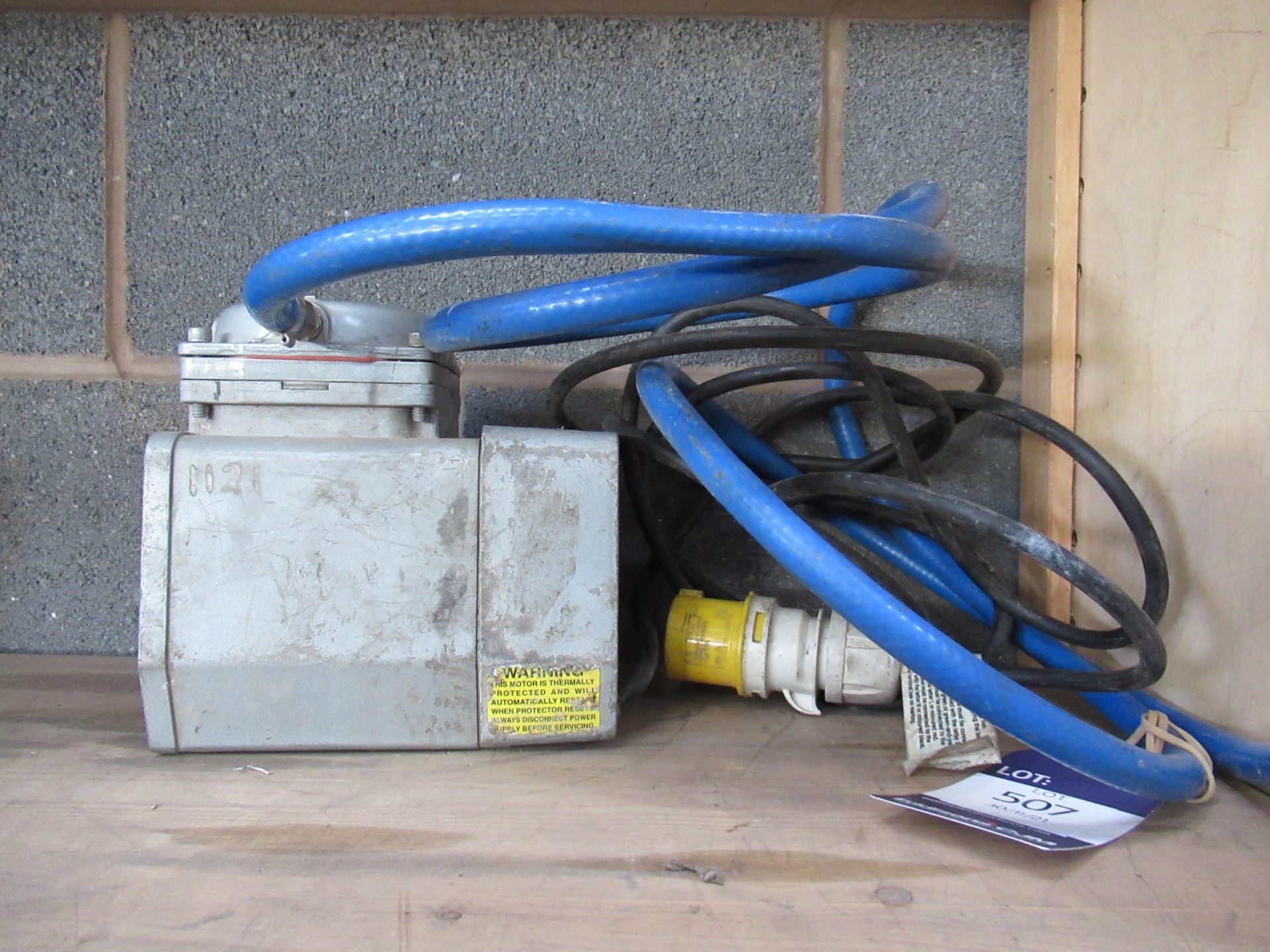 A Gast Model DOA-V501-AE 110V Mini Compressor