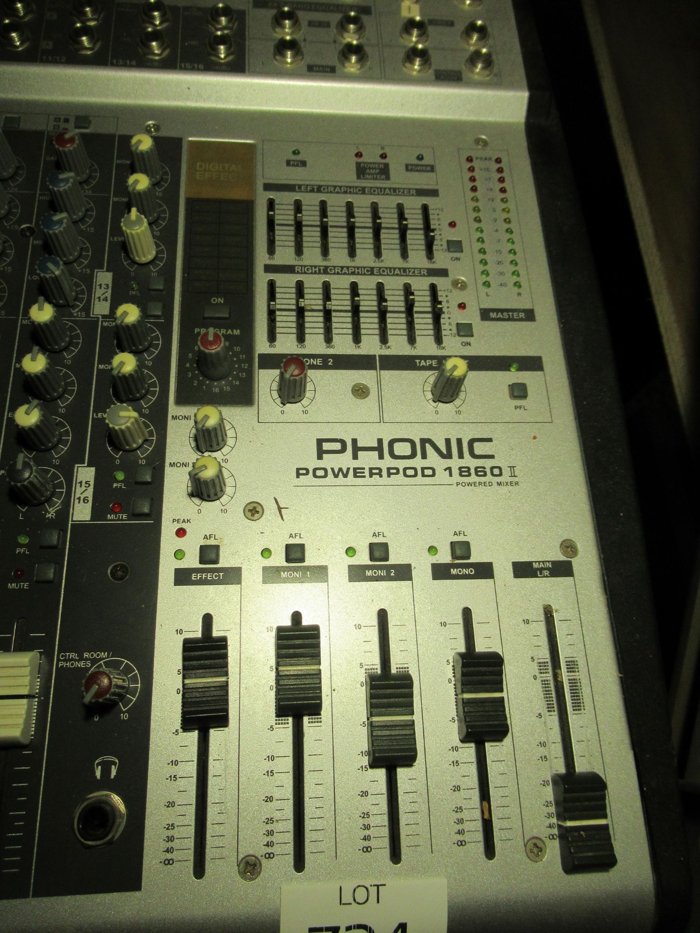 Phonic Powerpod 1860 II Powered Mixer - Image 3 of 3