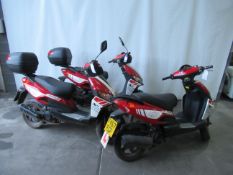 3x Motorini GP50 motorbikes