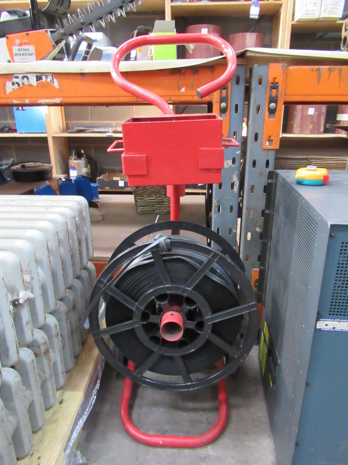 A Banding Trolley Complete with Crimping Tools