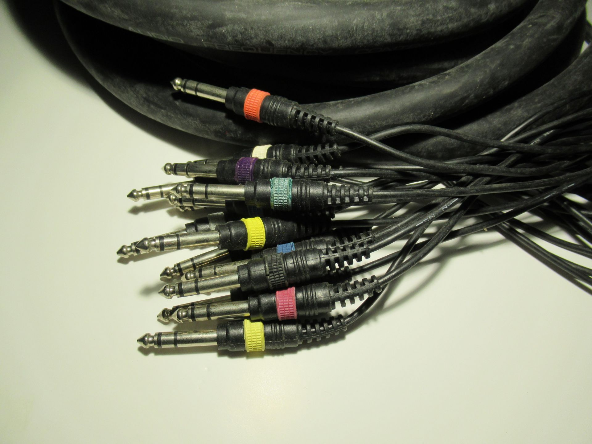 10m 16Way TRS-Stereo 6.35mm Jack Snake Cable - Image 3 of 3