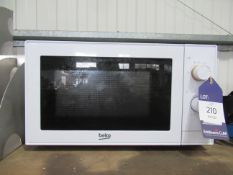 A Beko 240V Microwave