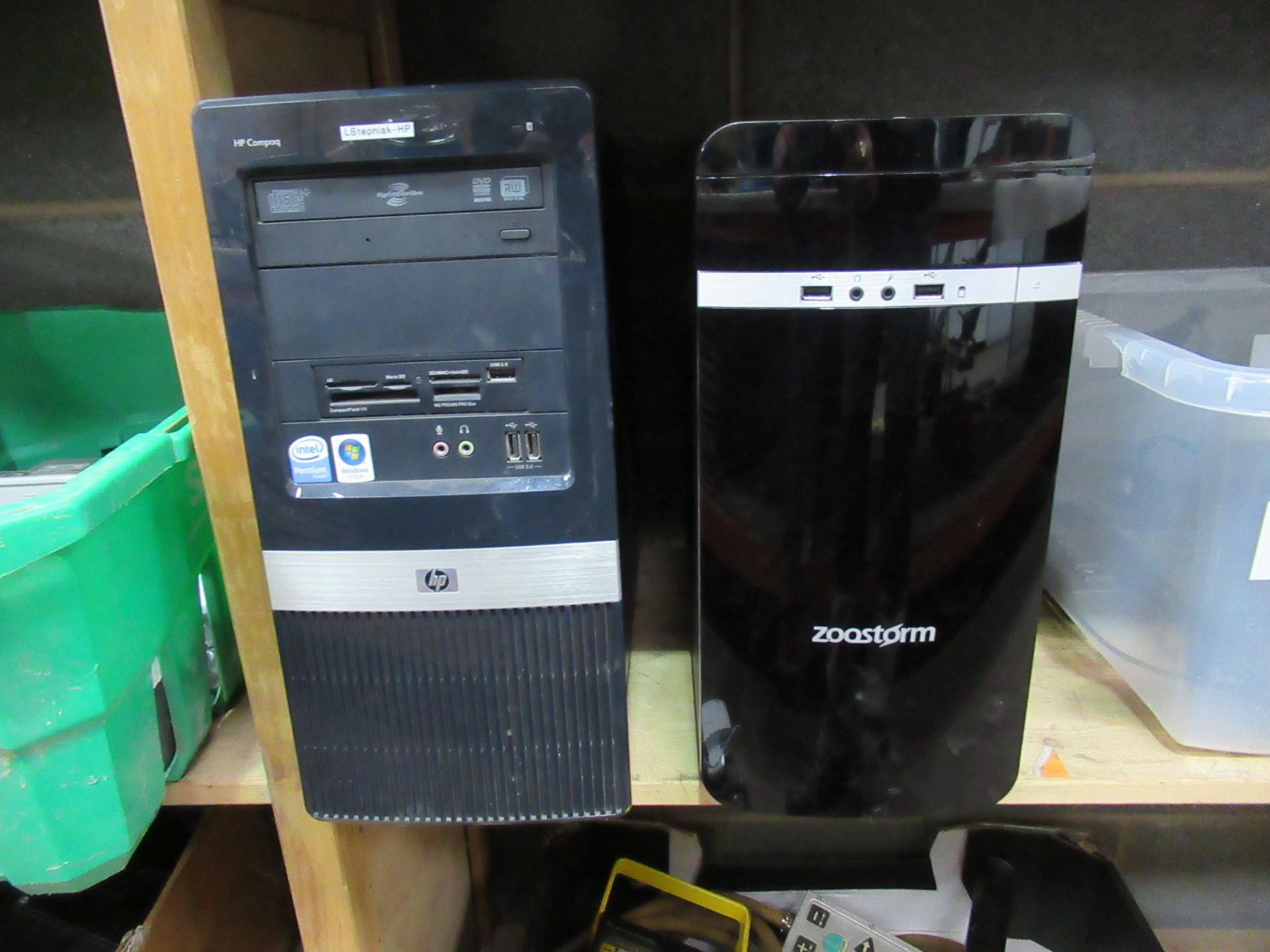 a HP Laptop together with a HP Tower - Image 2 of 11