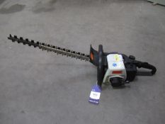 A Stihl HS60AV Petrol Side Stroke Hedge Cutter