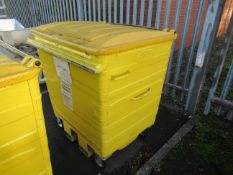 Taylor 1100L Wheelie Bin with External Forklift Pockets