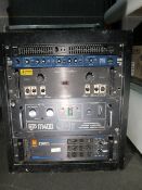 Rack Mounted Cloud CV1000 Power Amplifier, NJD M400 Power Amplifier, tuner B302 Power Amplifer , MCX