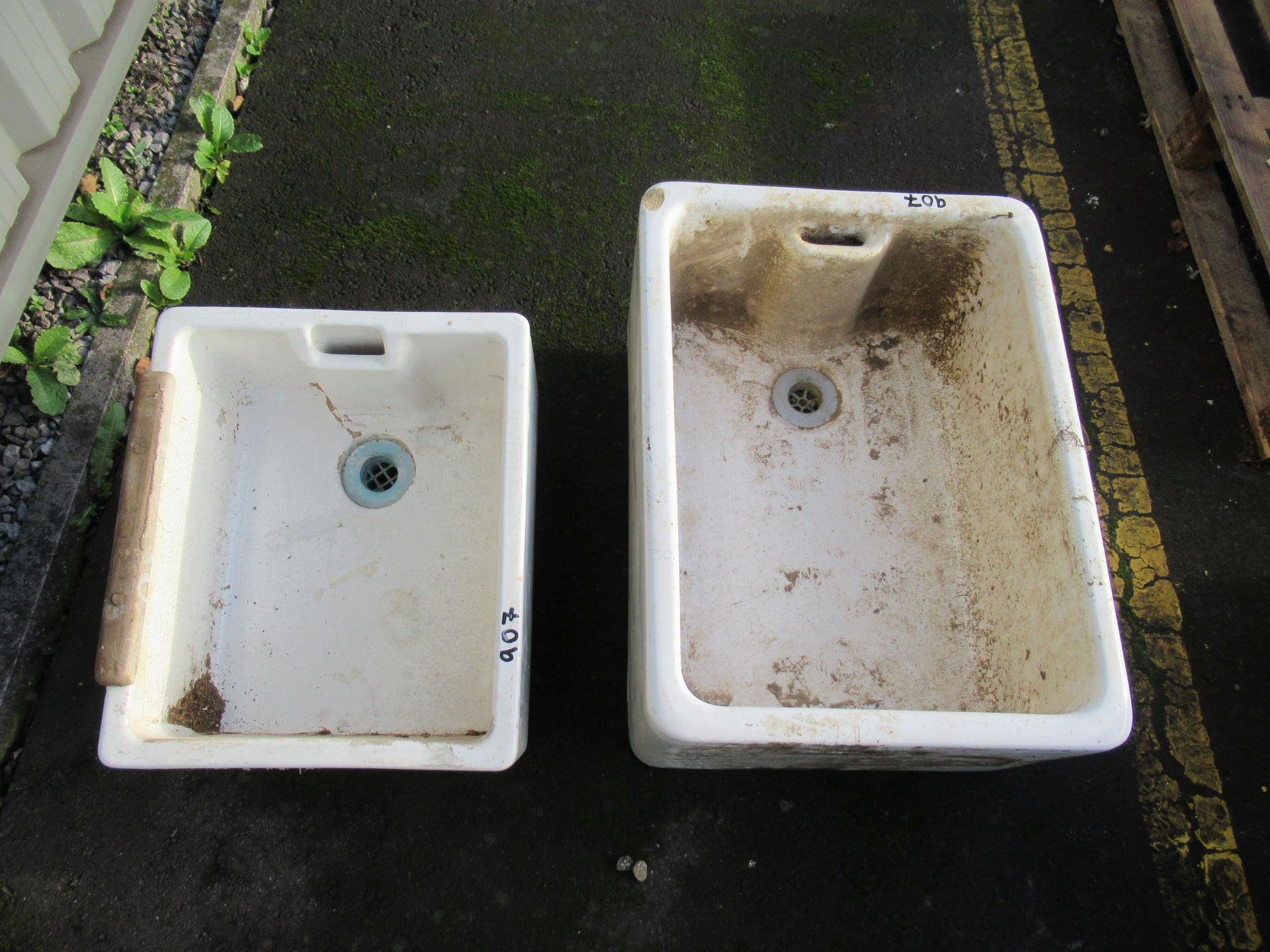 Two Belfast Sinks