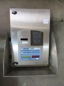 A Stainless Steel Dini Argeo Weigh Bridge Control Unit