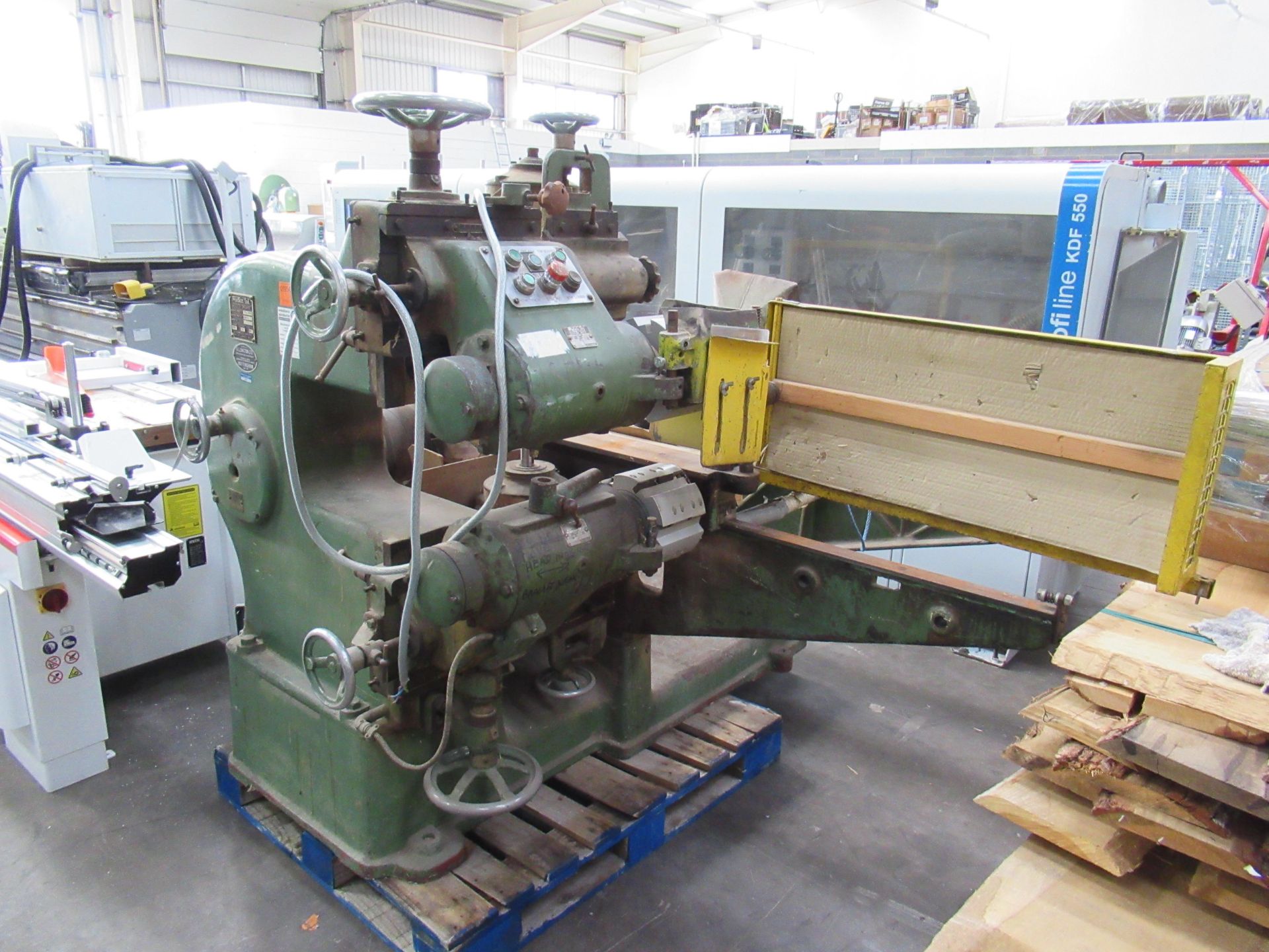 Wadkin EKA1101 five head tenoner 400v 50Hz