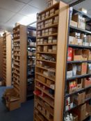 Contents to bay to include various helicoils, holesaws & drills etc. Location D1 (Shelving not